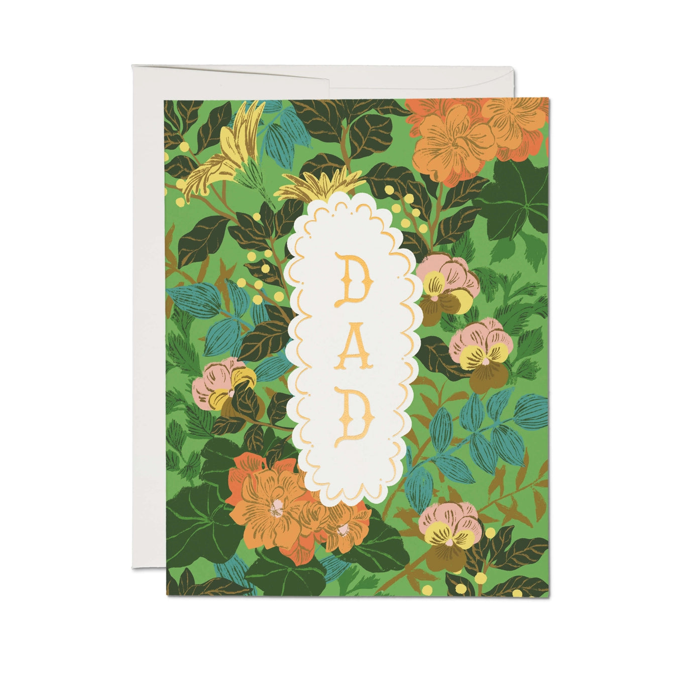 Floral Dad Card