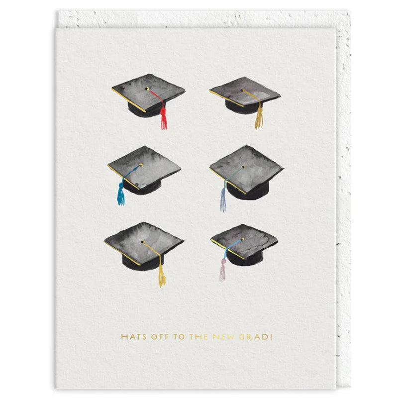 Hats Off To The New Grad Card