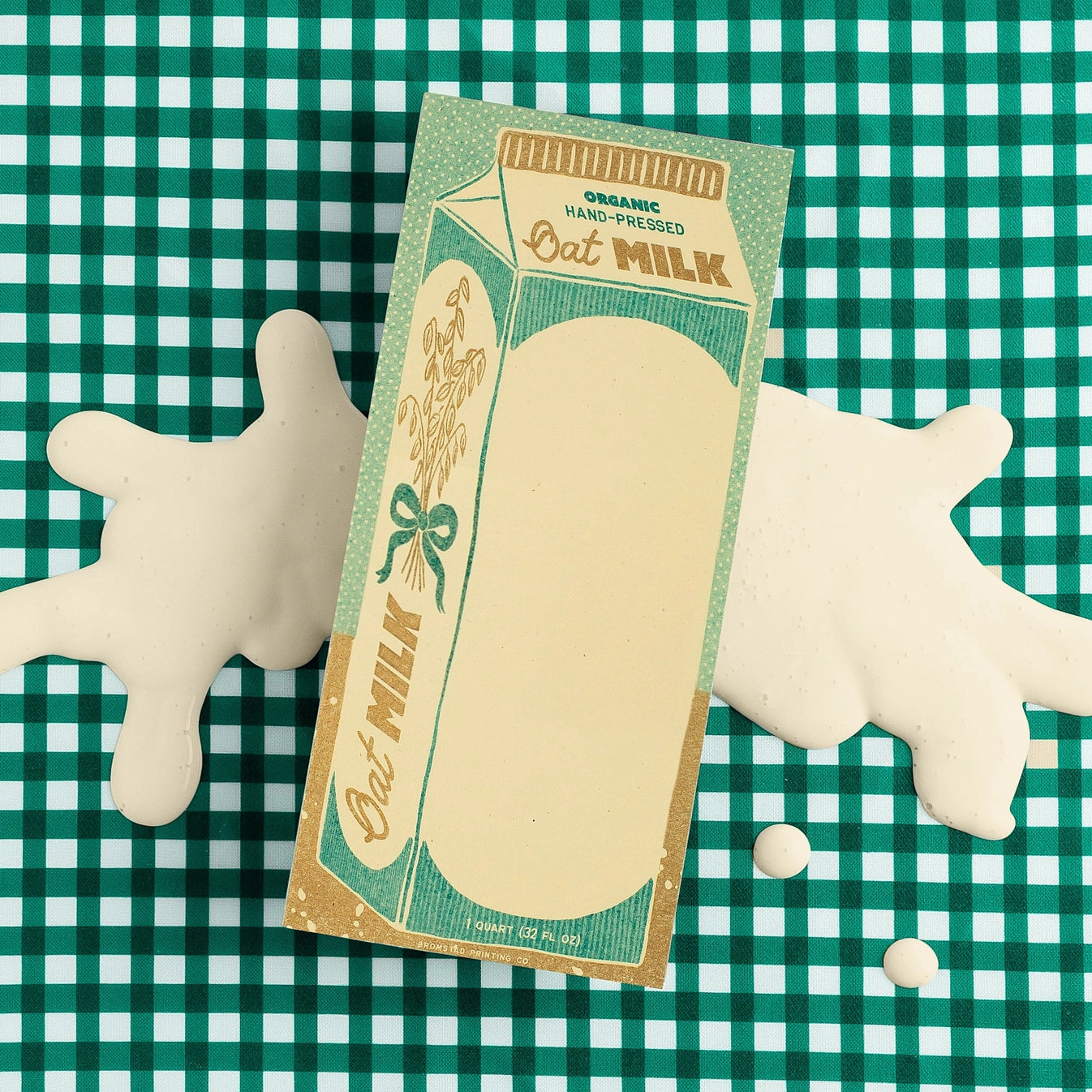 Risograph Notepad - Oat Milk