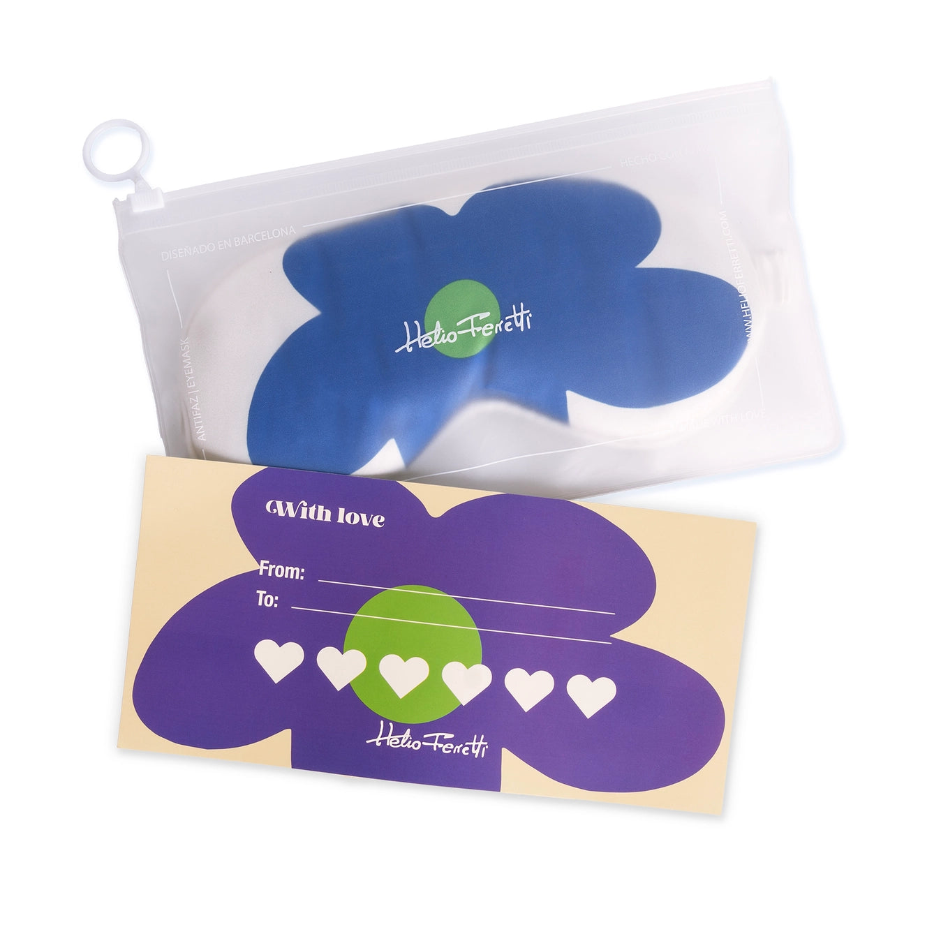 Helio Ferretti Sleep Mask - Blue