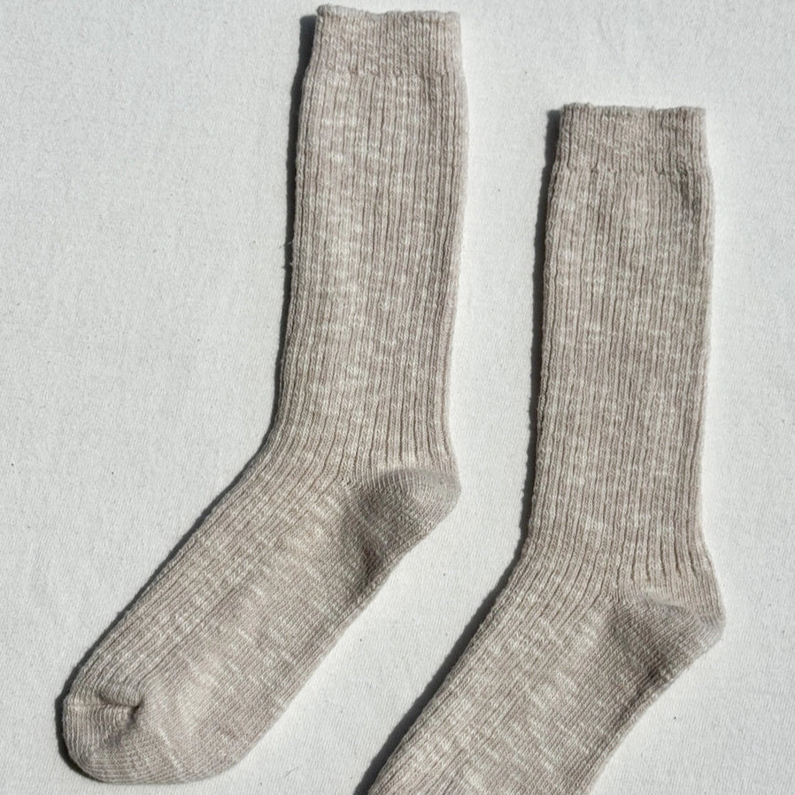Le Bon Shoppe Cottage Socks - Oatmeal