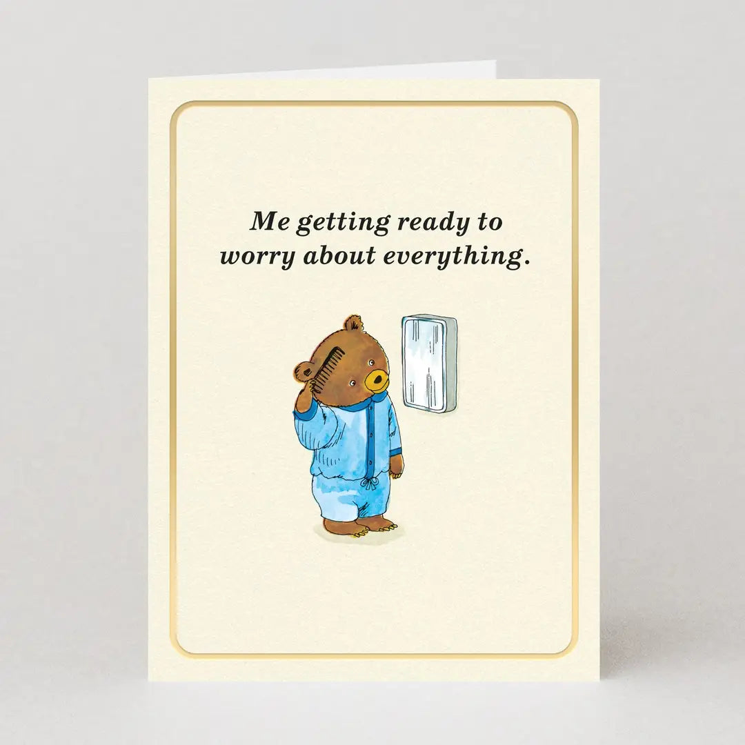 Worry About Everything Mini Card by Richard Scarry