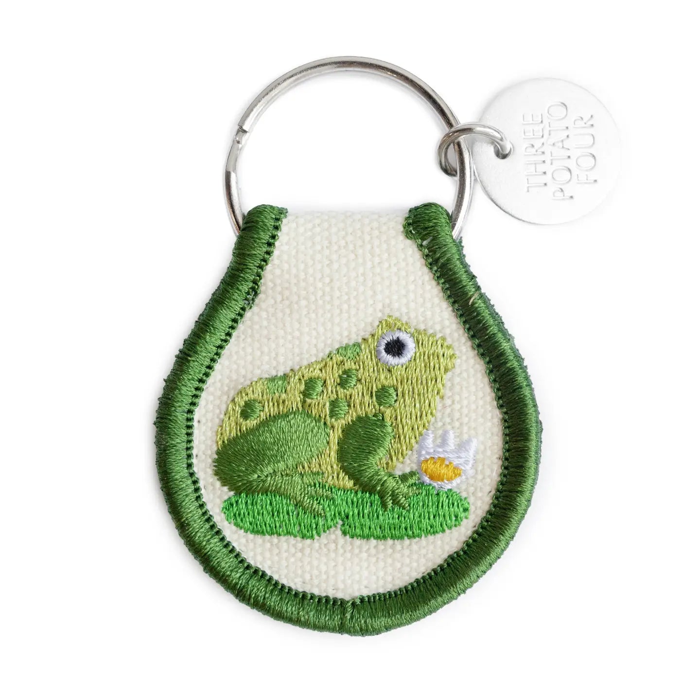 Three Potato Four Patch Keychain - Frog