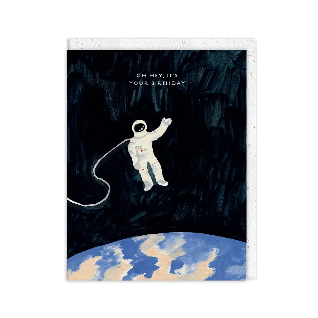 Astronaut Birthday Card