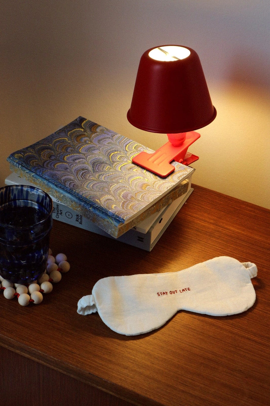 Arkitaip Linen Eye Mask - Stay Out Late