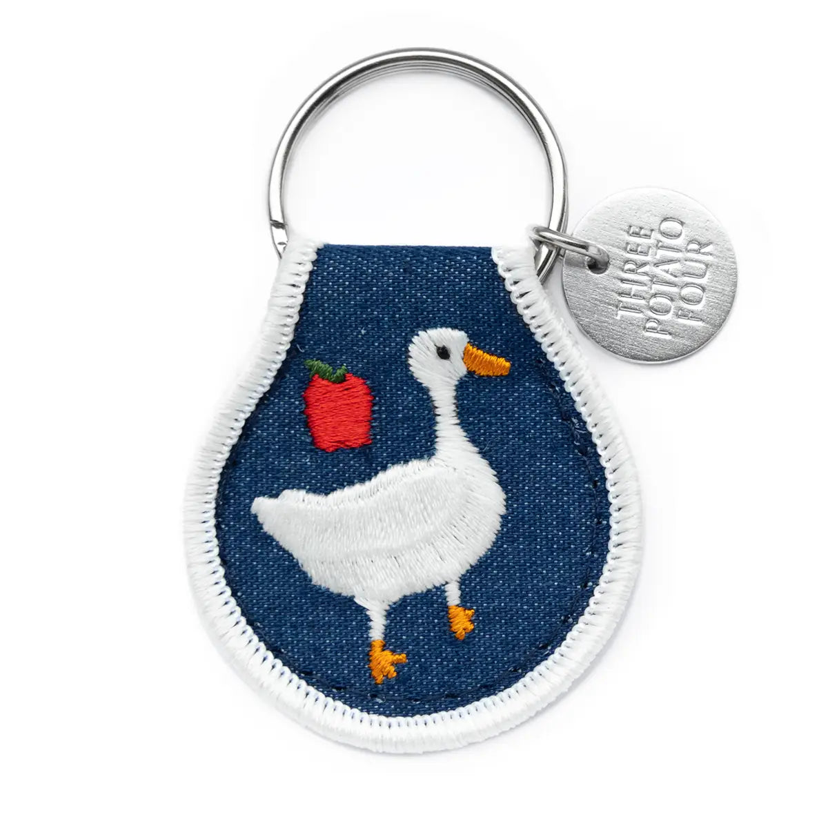 Three Potato Four Patch Keychain - Cottage Duck