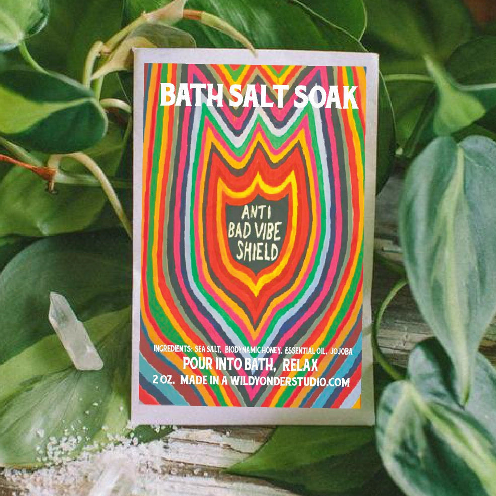 Bath Salt Pouch - Anti Bad Vibe