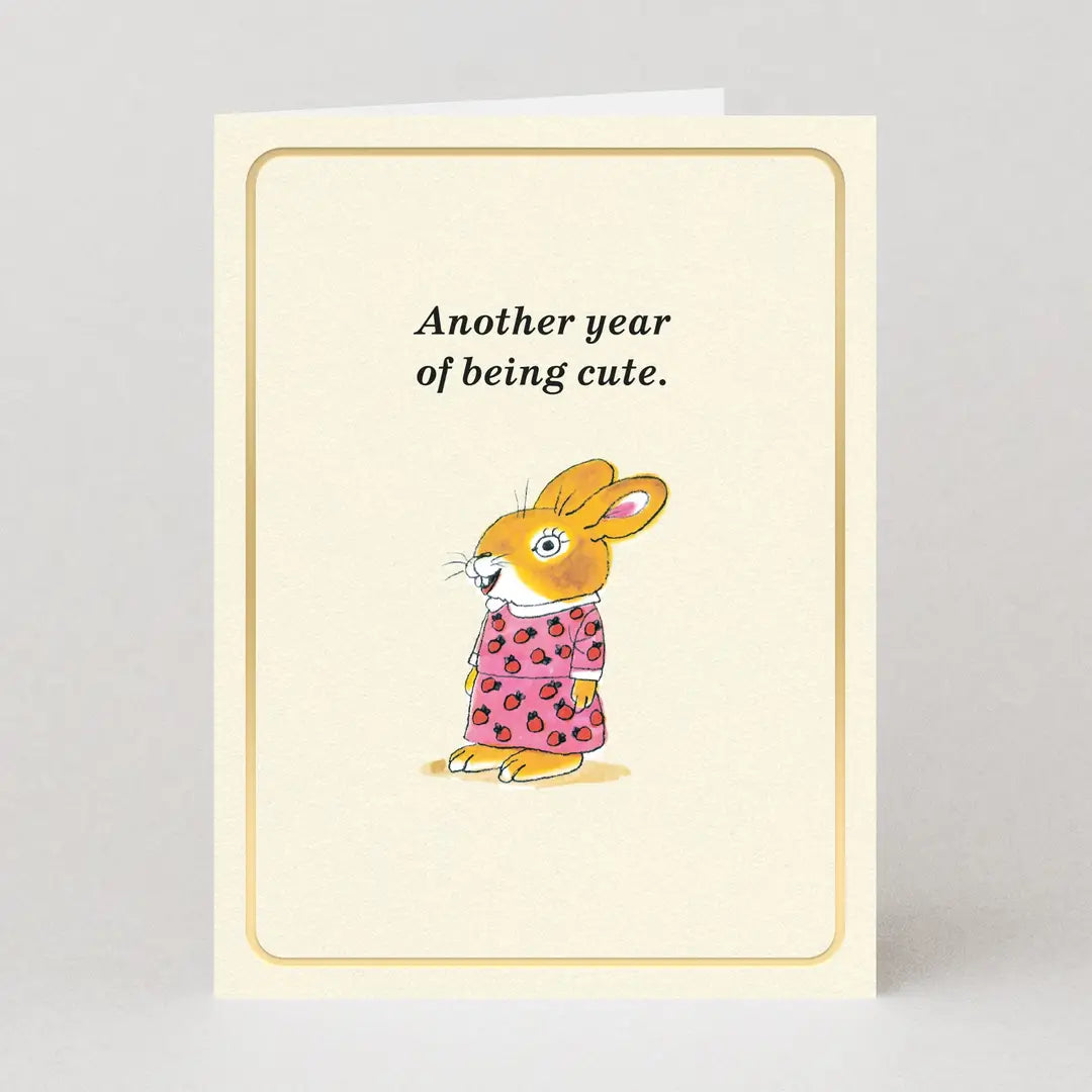Being Cute Mini Card by Richard Scarry