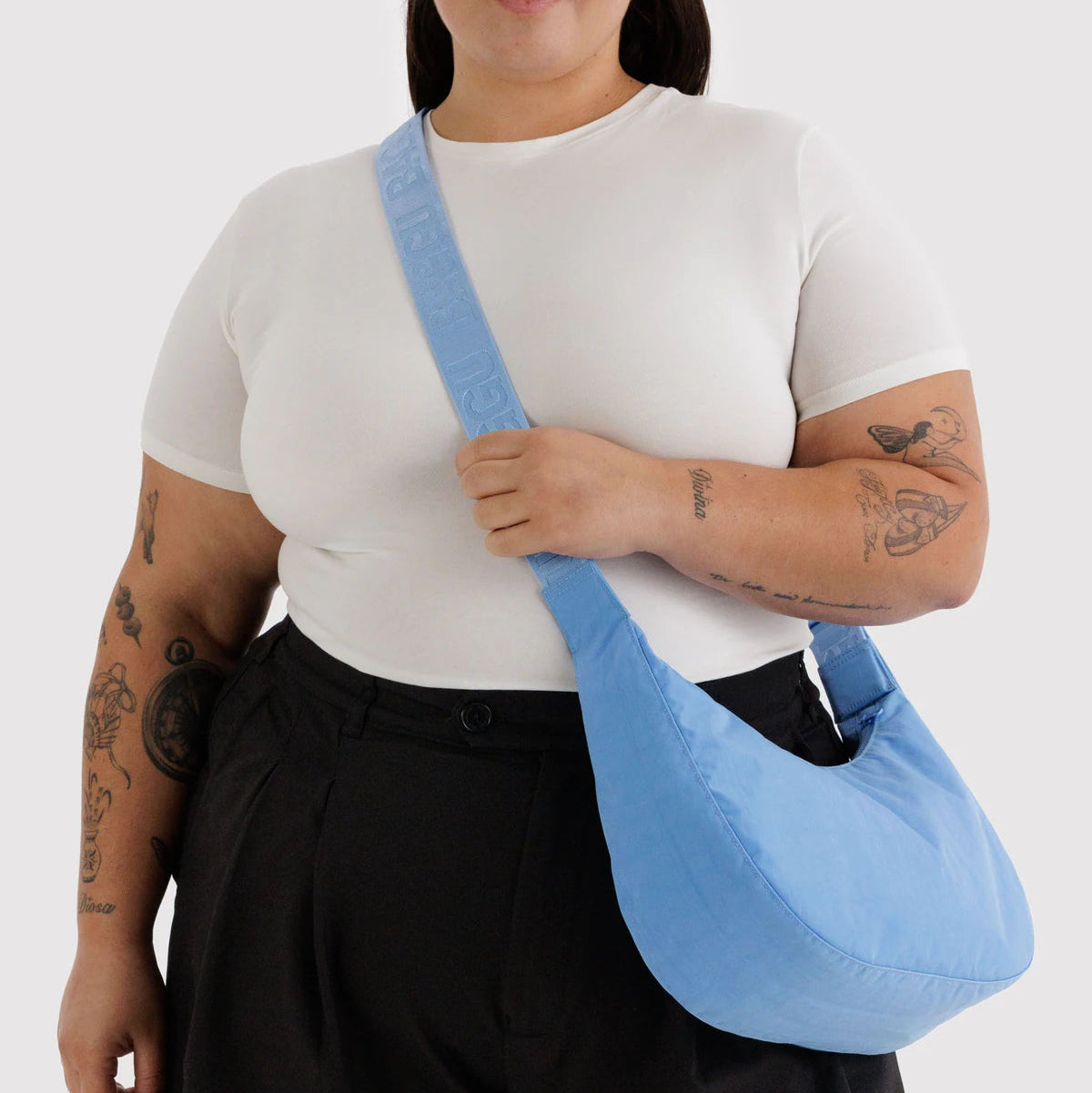 Baggu Medium Crescent Bag - Piscine