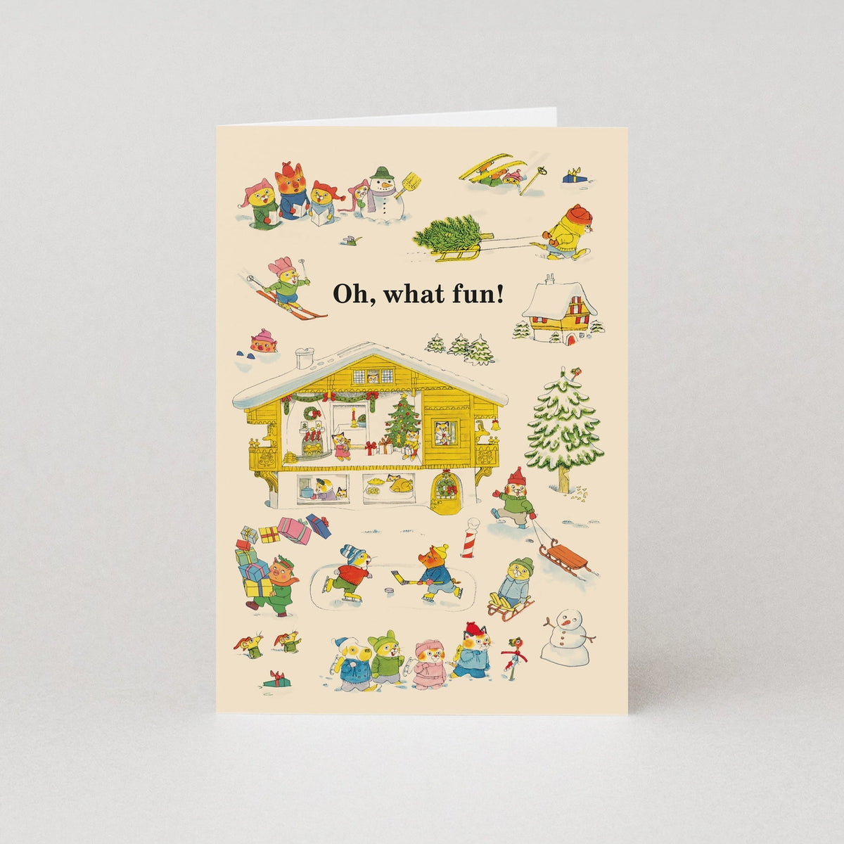 Oh What Fun Christmas Card