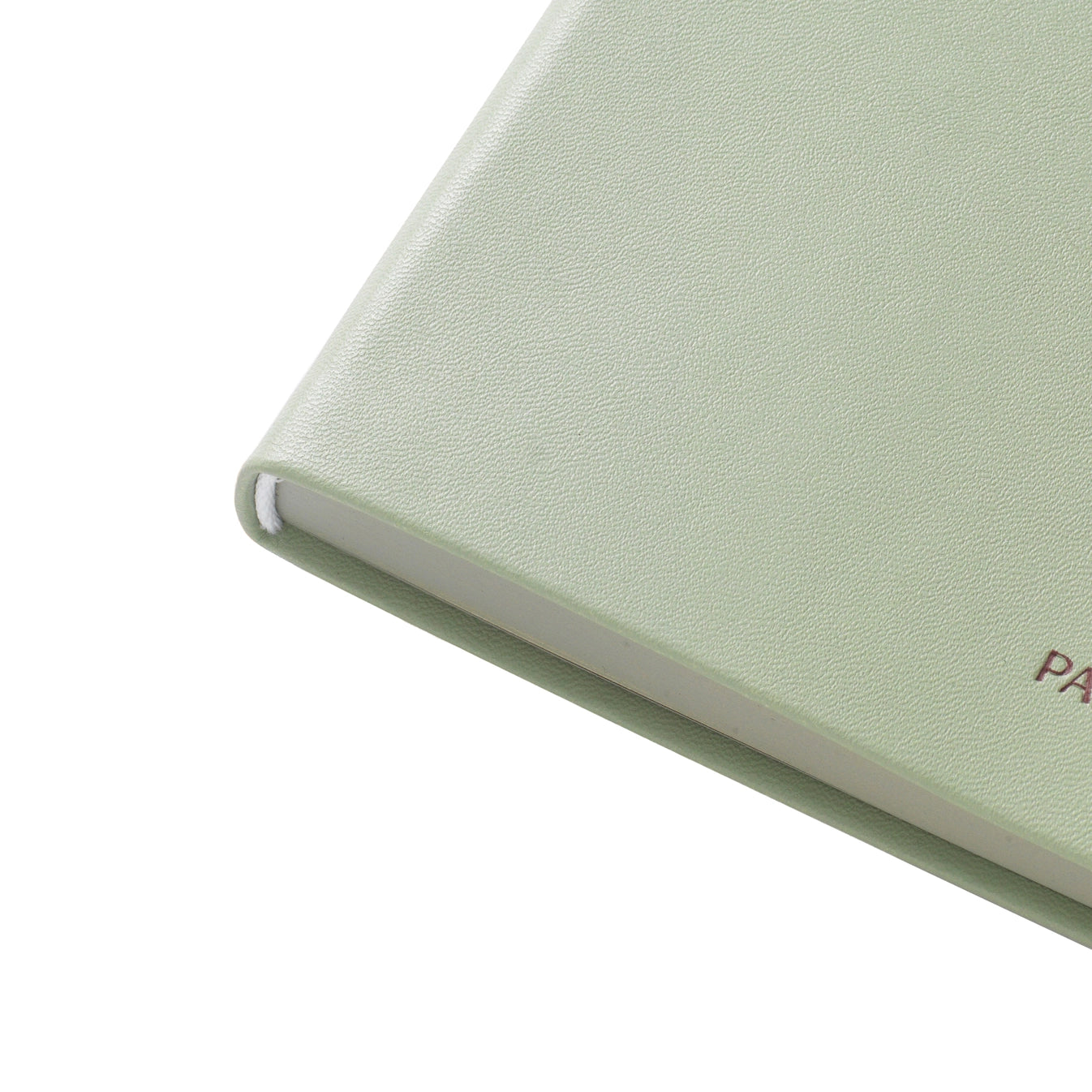 Charm PU Notebook - Moss and Ink