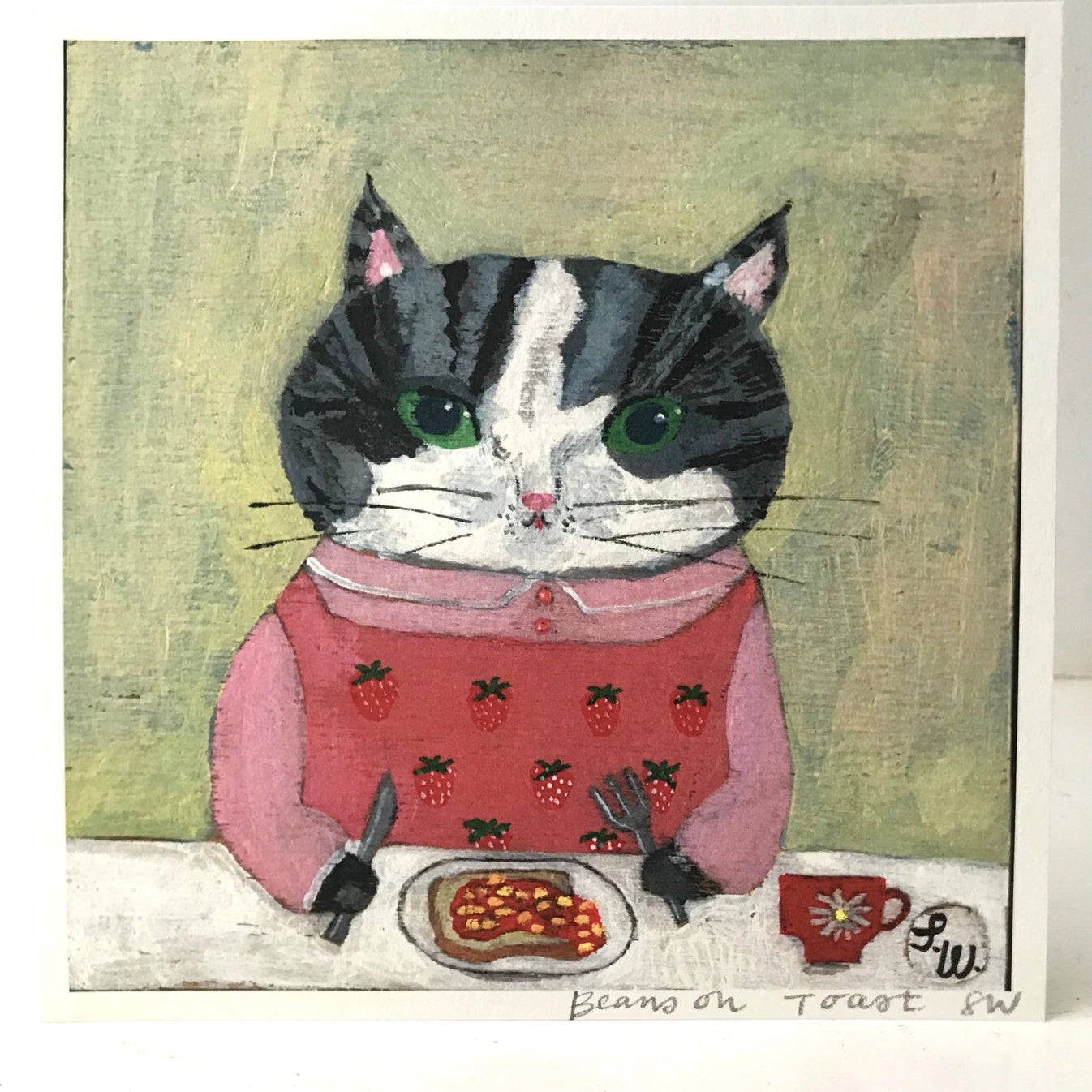 Moggshop Small Print - Beans on Toast