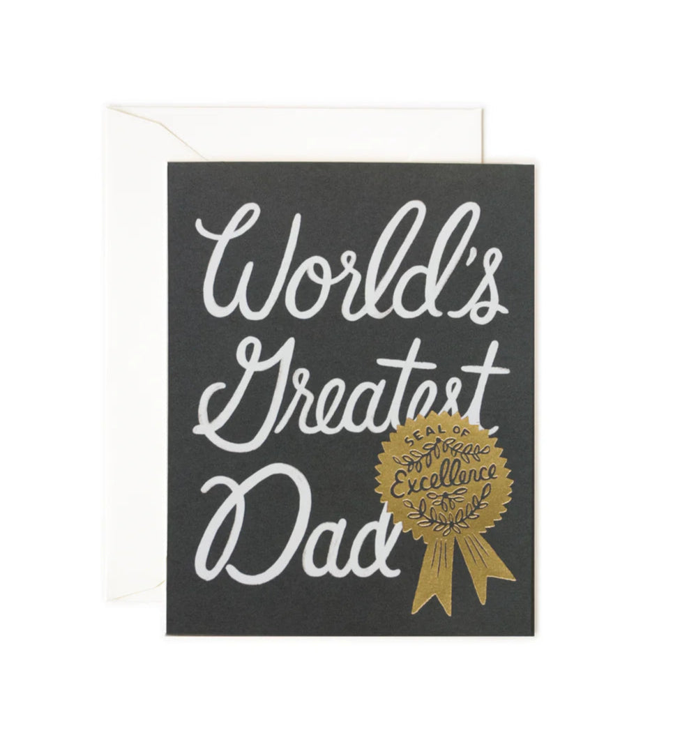 Worlds Greatest Dad Card