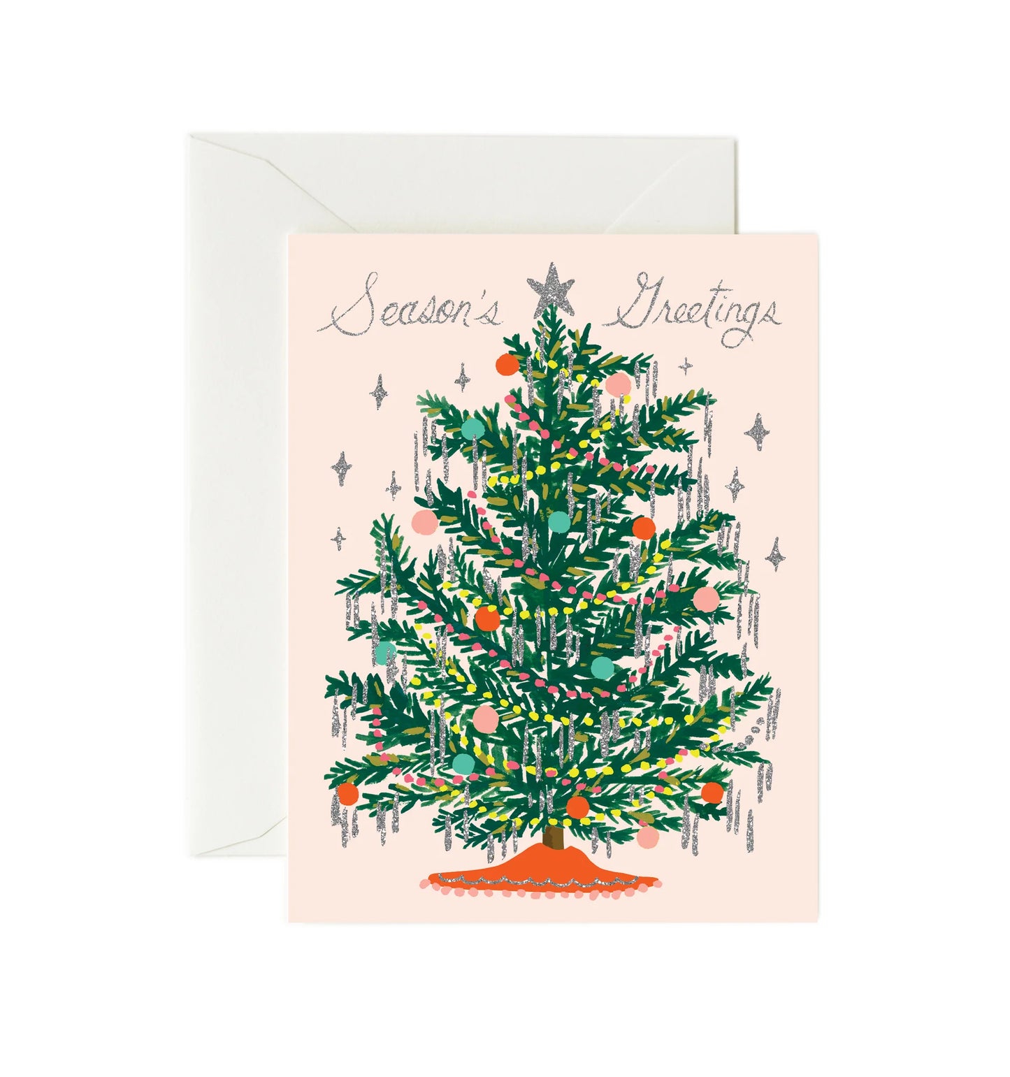 Tinsel Tree Card