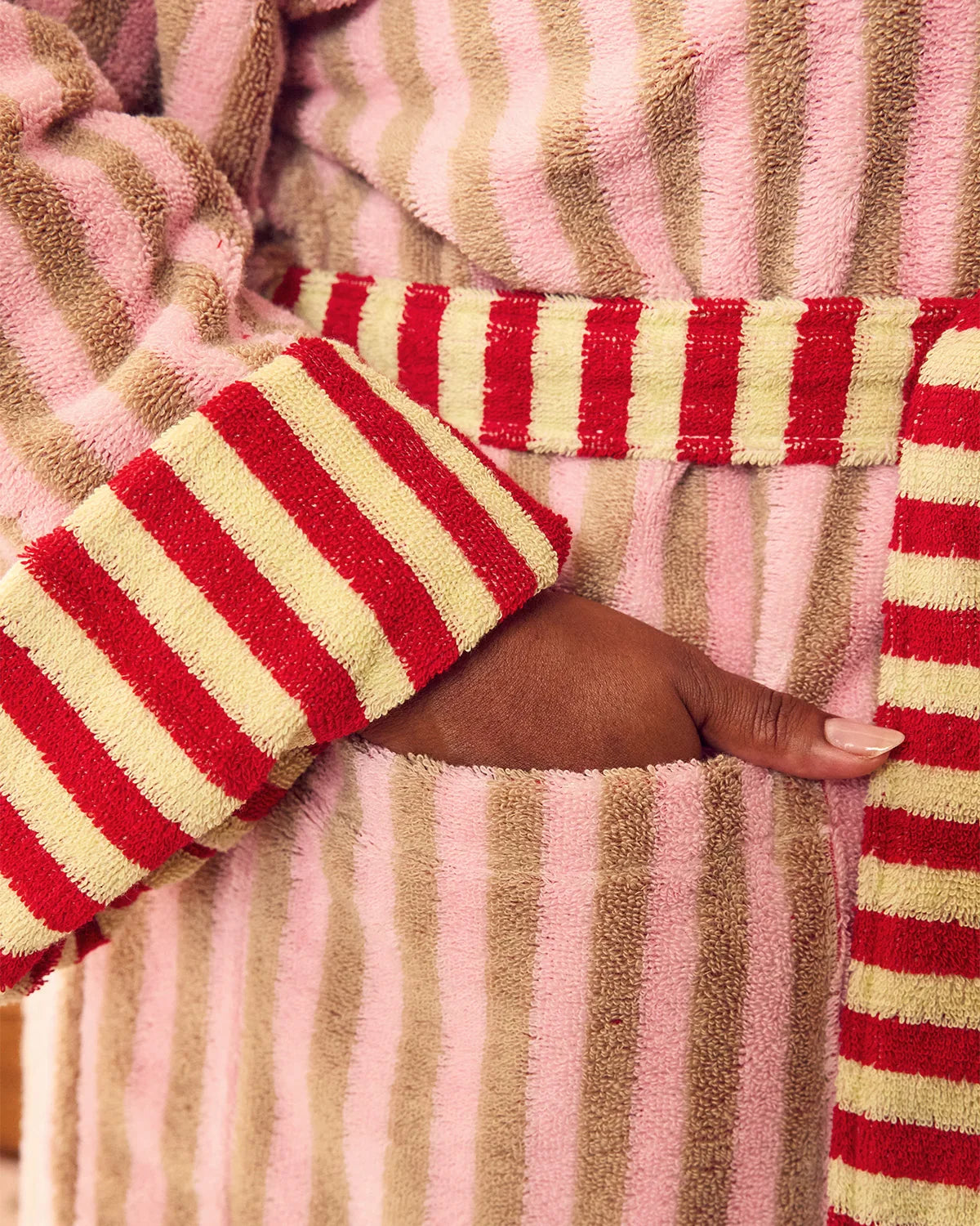 Dusen Dusen Bathrobe - Ladybug