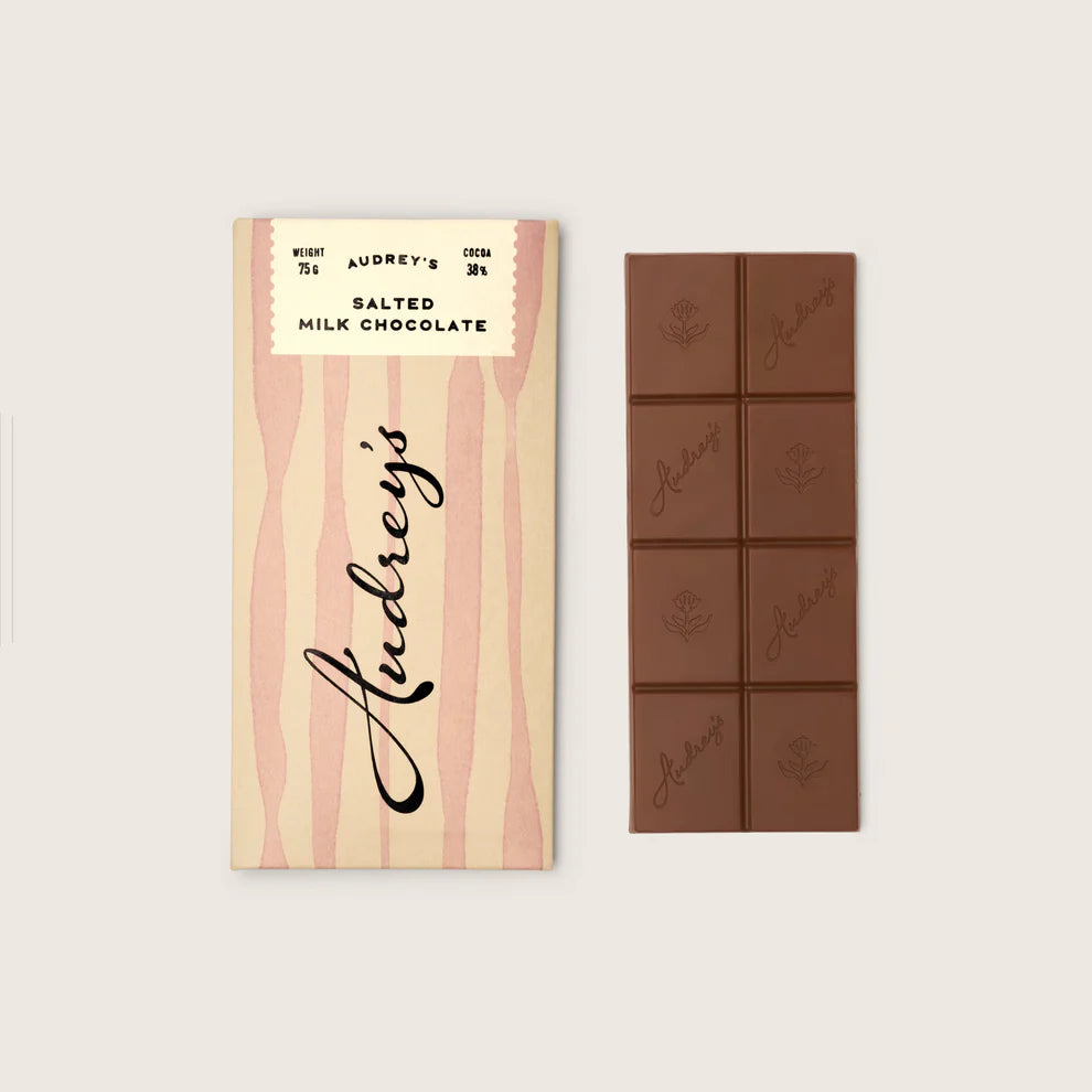 Audrey's Salted Milk Chocolate Bar