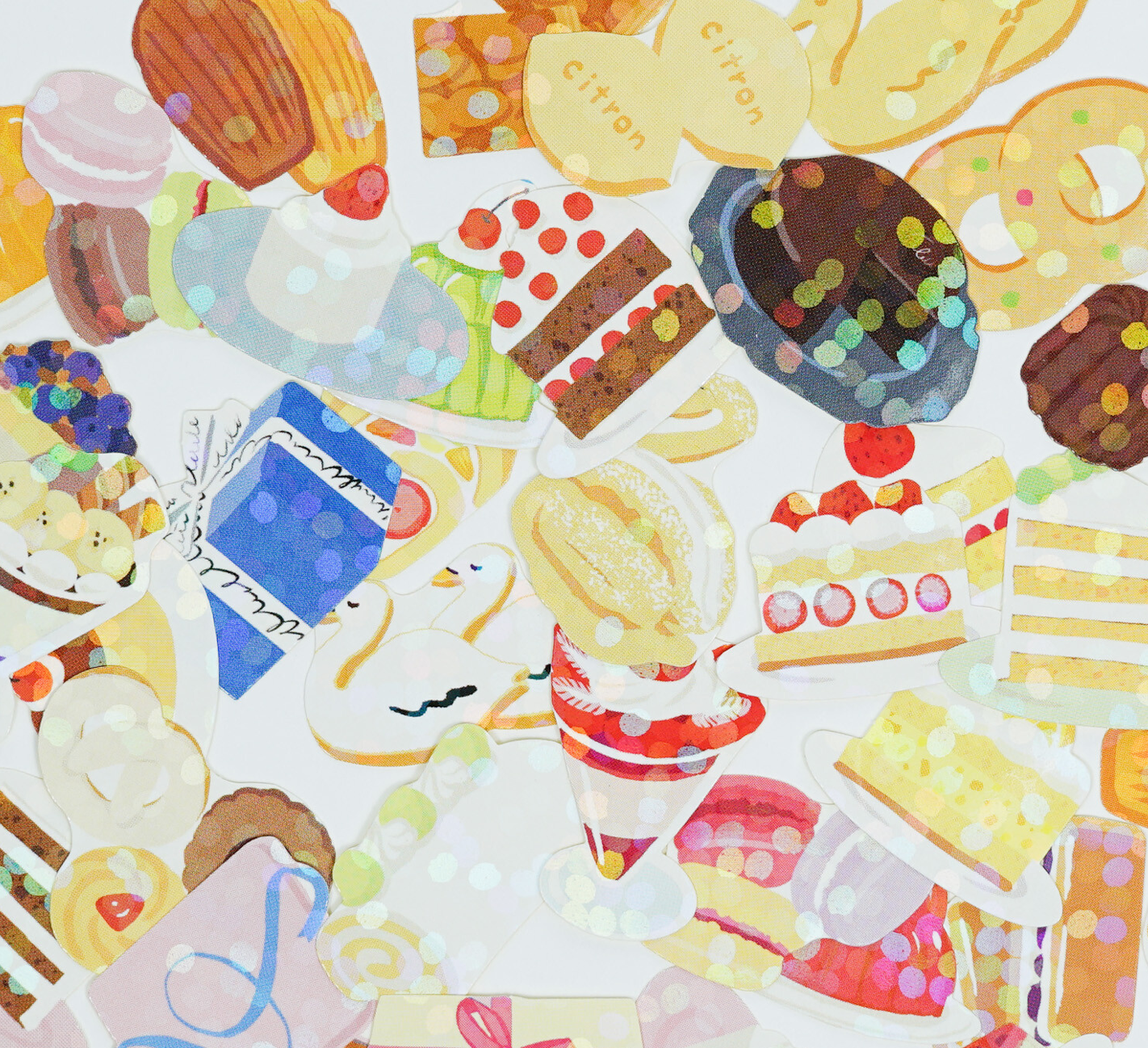 Miniature Sticker Box - Patisserie