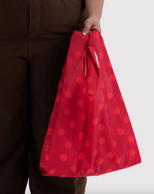 Baggu Standard Reusable Bag - Red Polka Dot