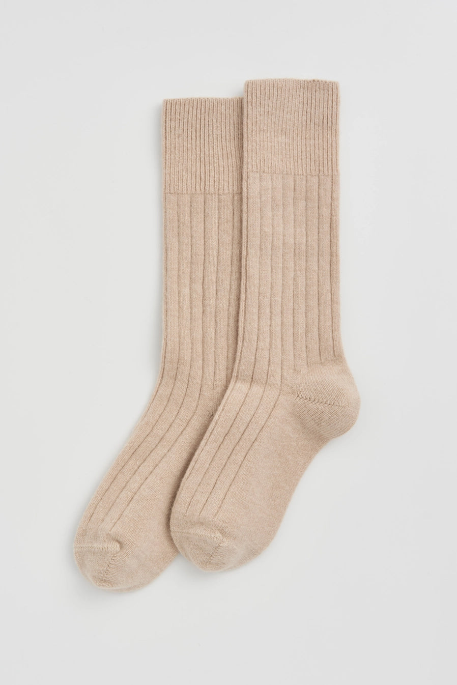 Pairs Merino Bed Sock - Milky Tea