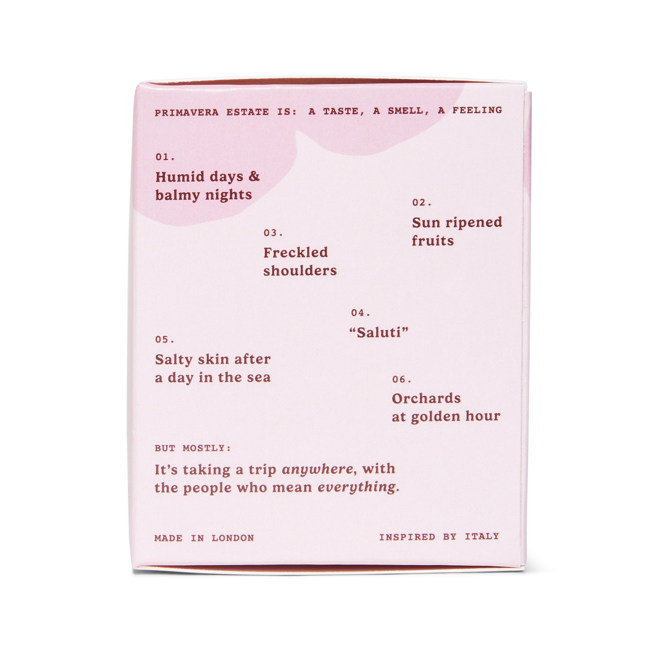 Primavera Estate Candle - Ciliegia (That's Cherry)