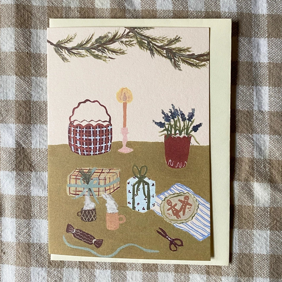 Winter Table Mini Card