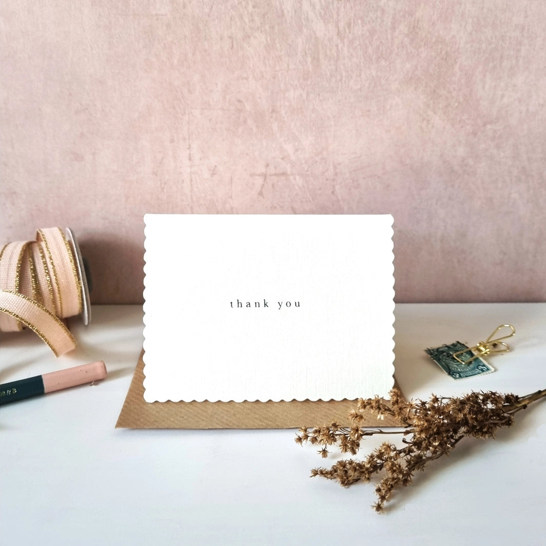 Thank You Mini Card