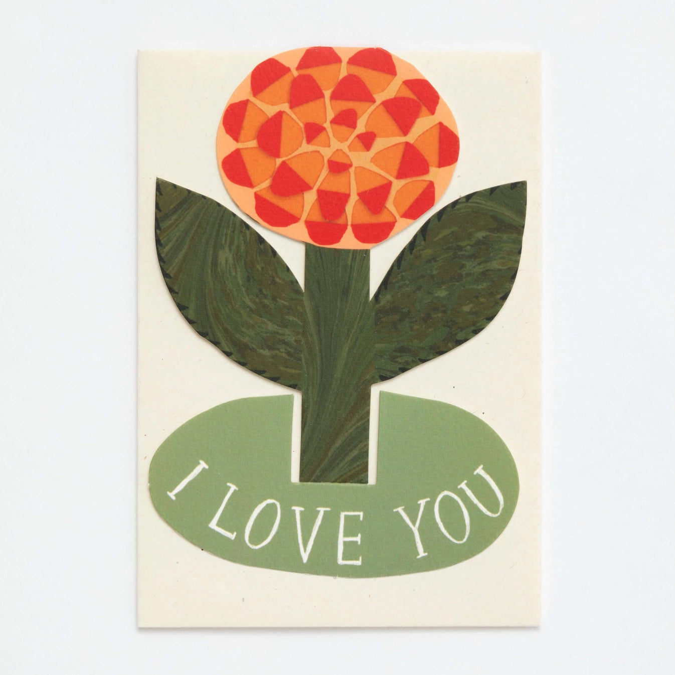 Rose I Love You Card