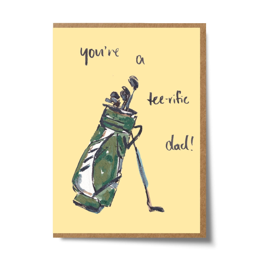 You're A Tee-Rific Dad Father's Day Card