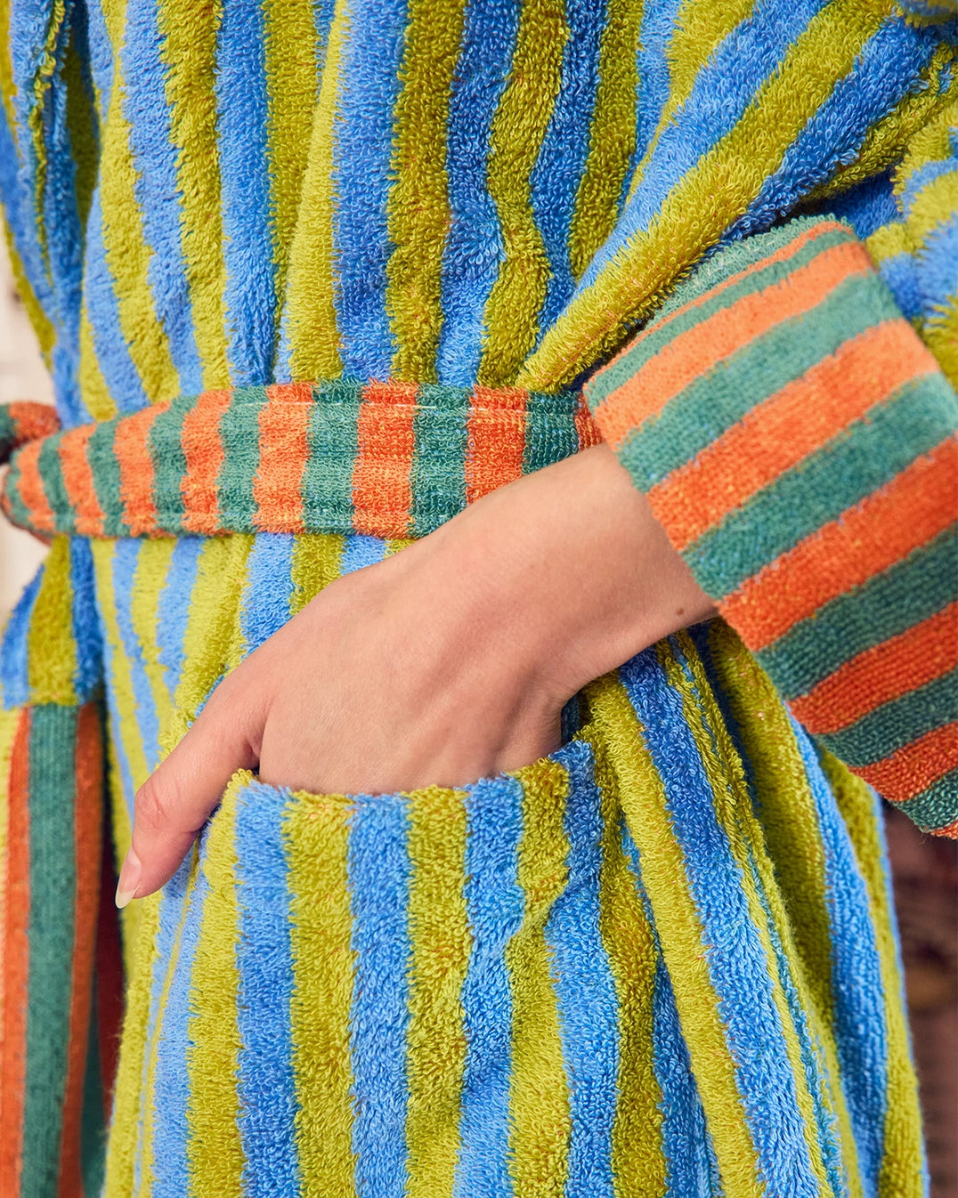 Dusen Dusen Bathrobe - Grasshopper