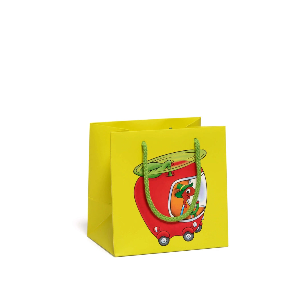 Small Gift Bag - Richard Scarry Lowly's Apple Car