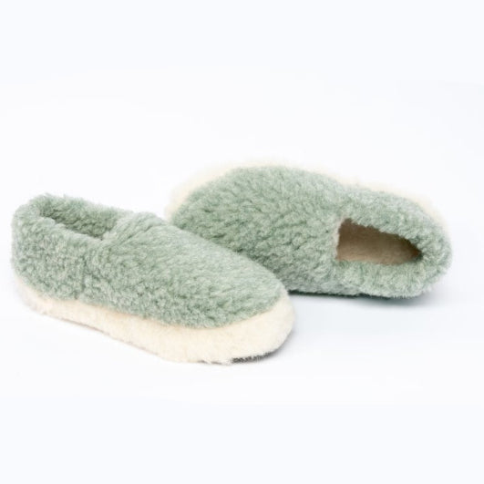 Siberian Slippers - Sage Green