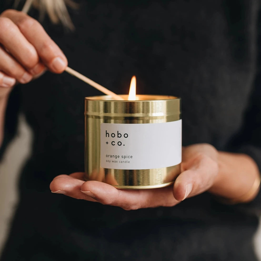 Hobo & Co Large Candle - Orange Spice