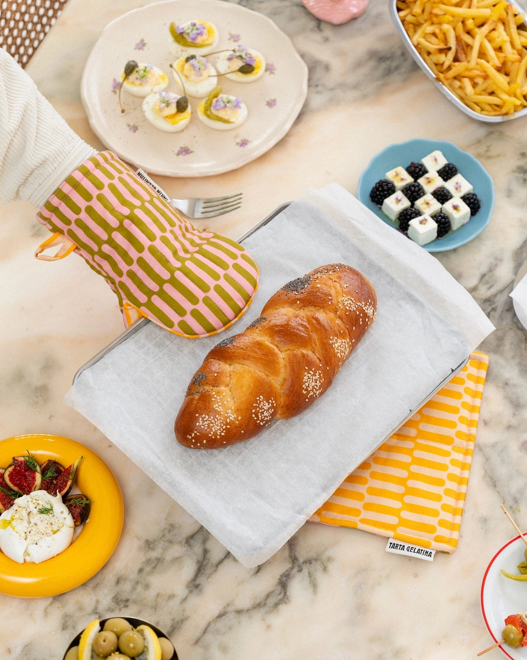 Tarta Gelatina Oven Mitt - French Fries