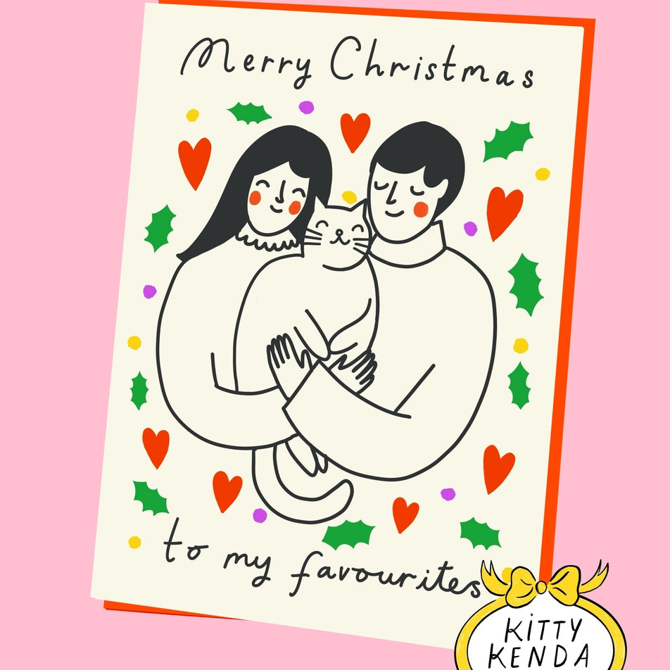 My Favourites Cat Card