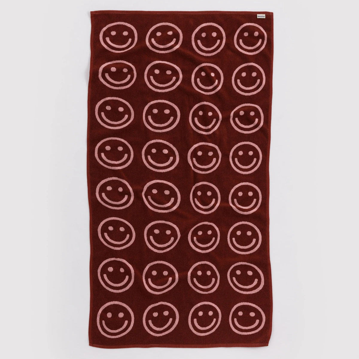 Baggu Bath Towel - Blush Happy