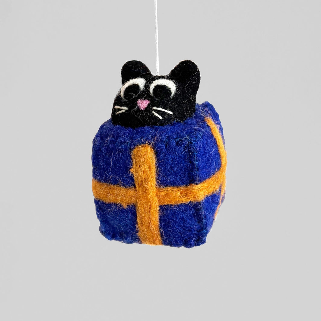Felted Decoration by Wrap - Roland Blue
