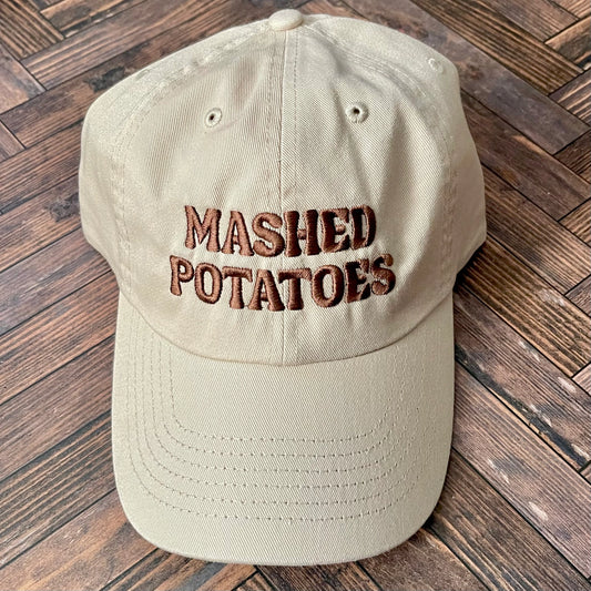 Embroidered Dad Cap - Mashed Potatoes