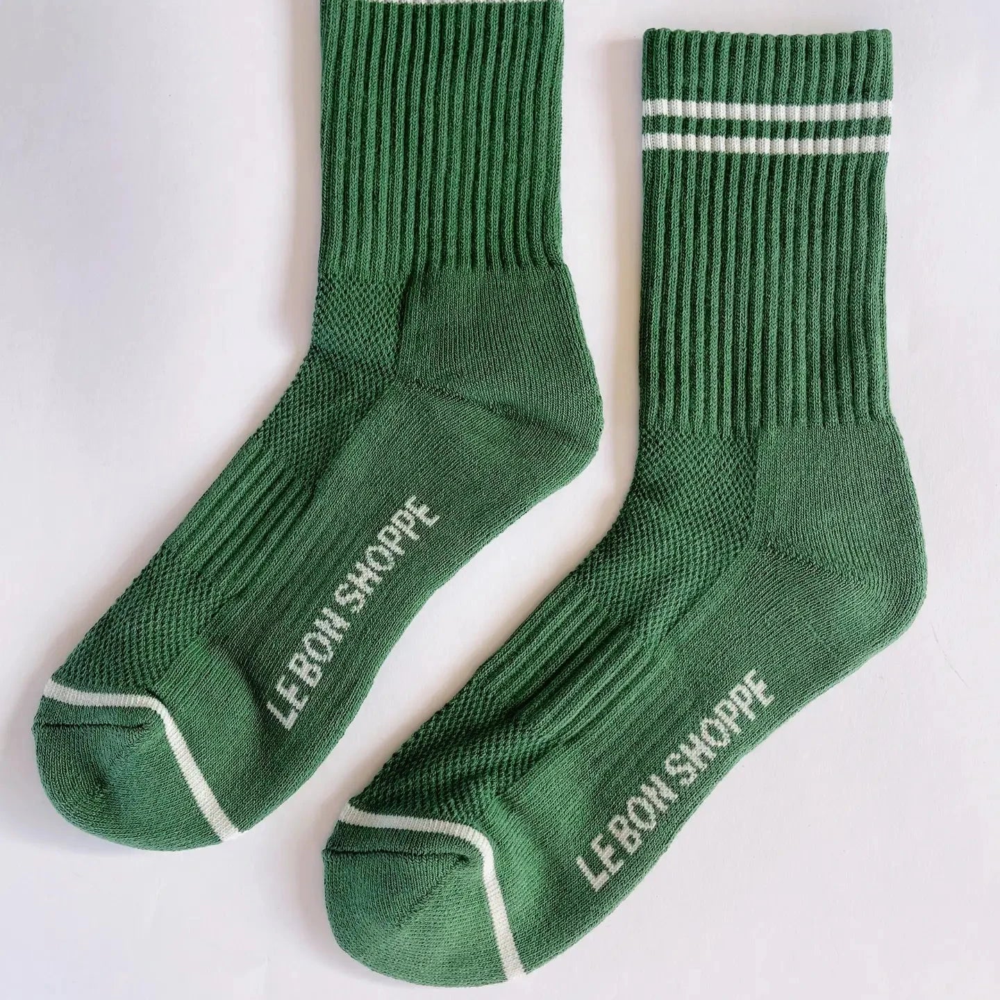 Le Bon Shoppe Boyfriend Socks - Moss