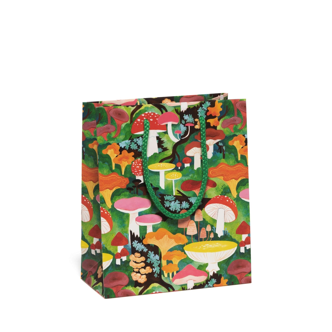 Medium Gift Bag - Woodland Mushrooms