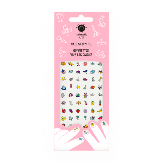 Nailmatic Kids Nail Stickers - Happy