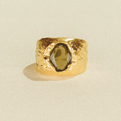 Agapée Carmen Olive Green Ring