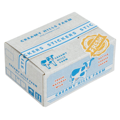 Miniature Sticker Box - Dairy