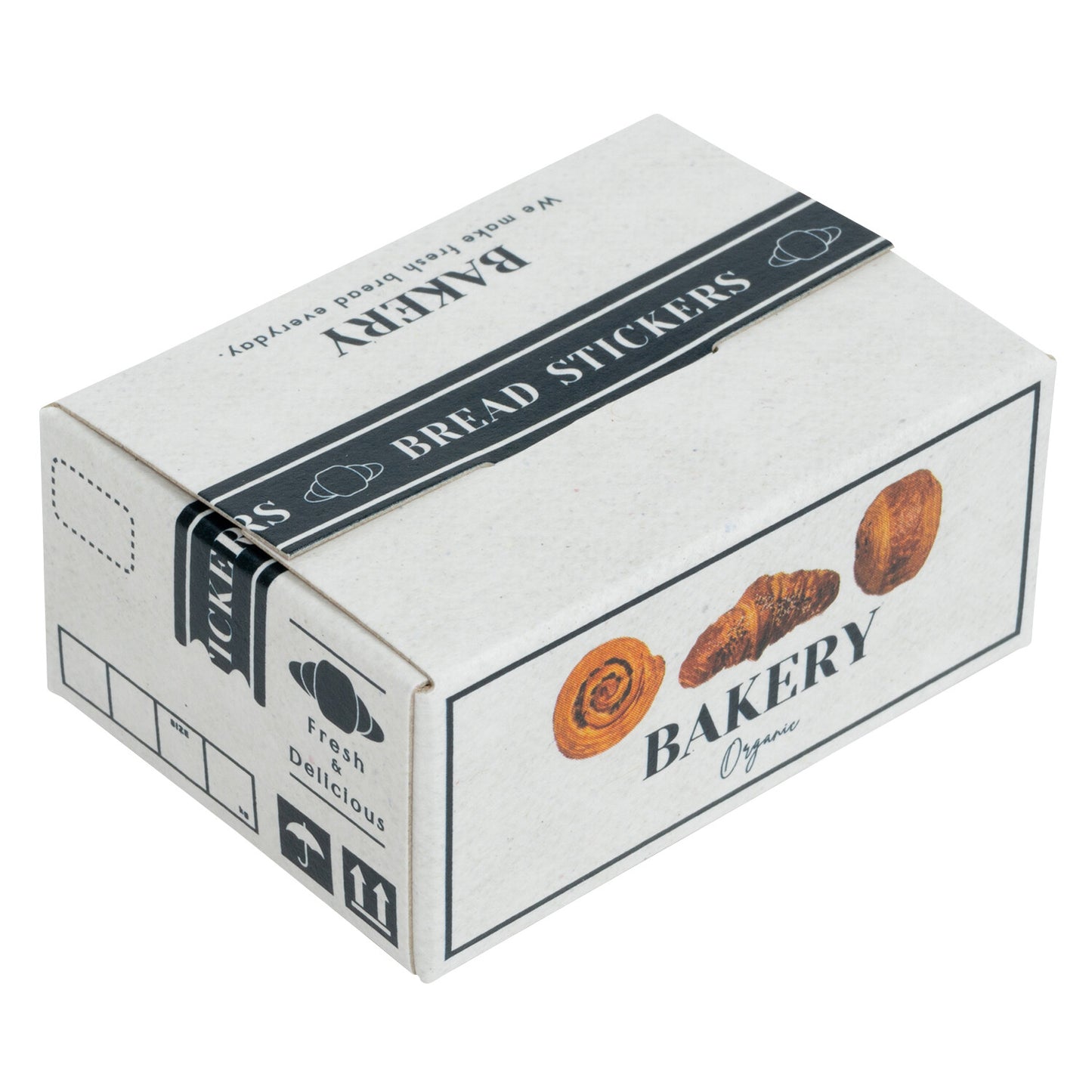 Miniature Sticker Box - Bakery