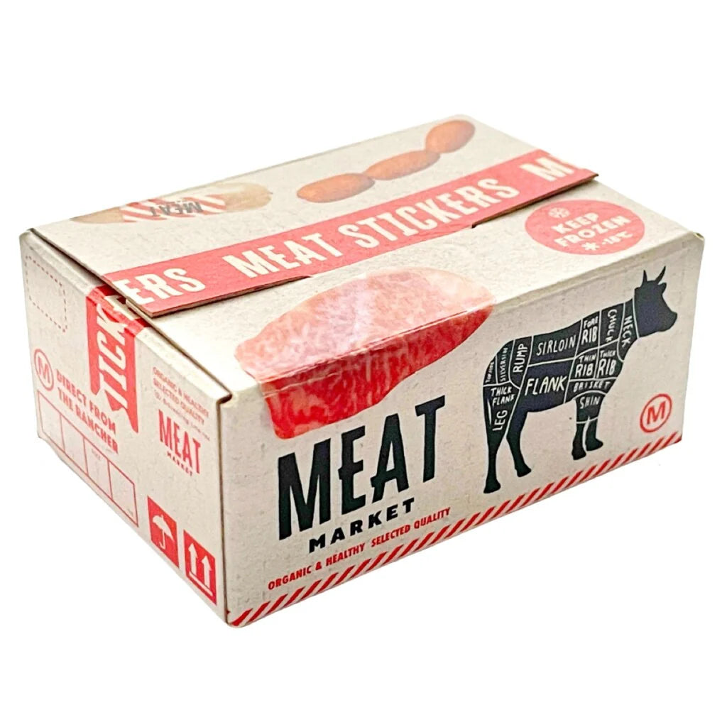 Miniature Sticker Box - Meat