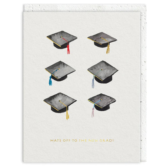 Hats Off To The New Grad Card