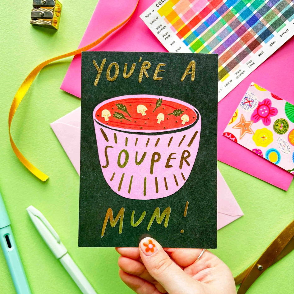 Souper Mum Card