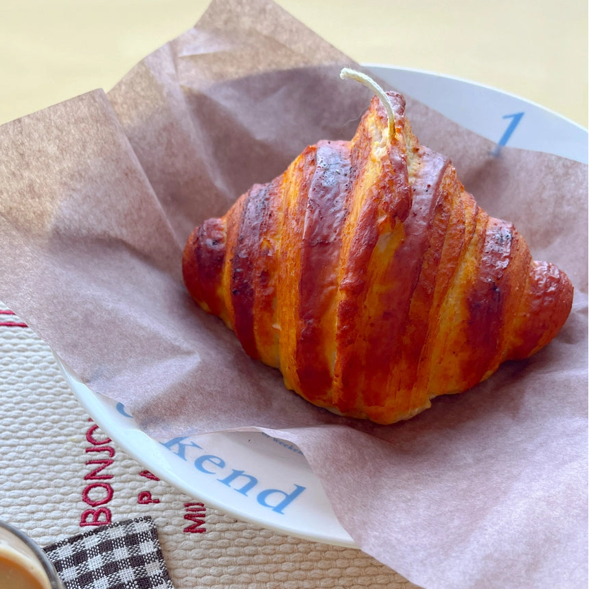 Croissant Candle