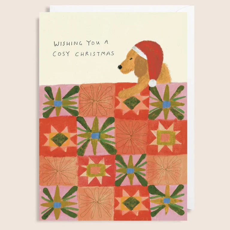 Cosy Christmas Blanket Card