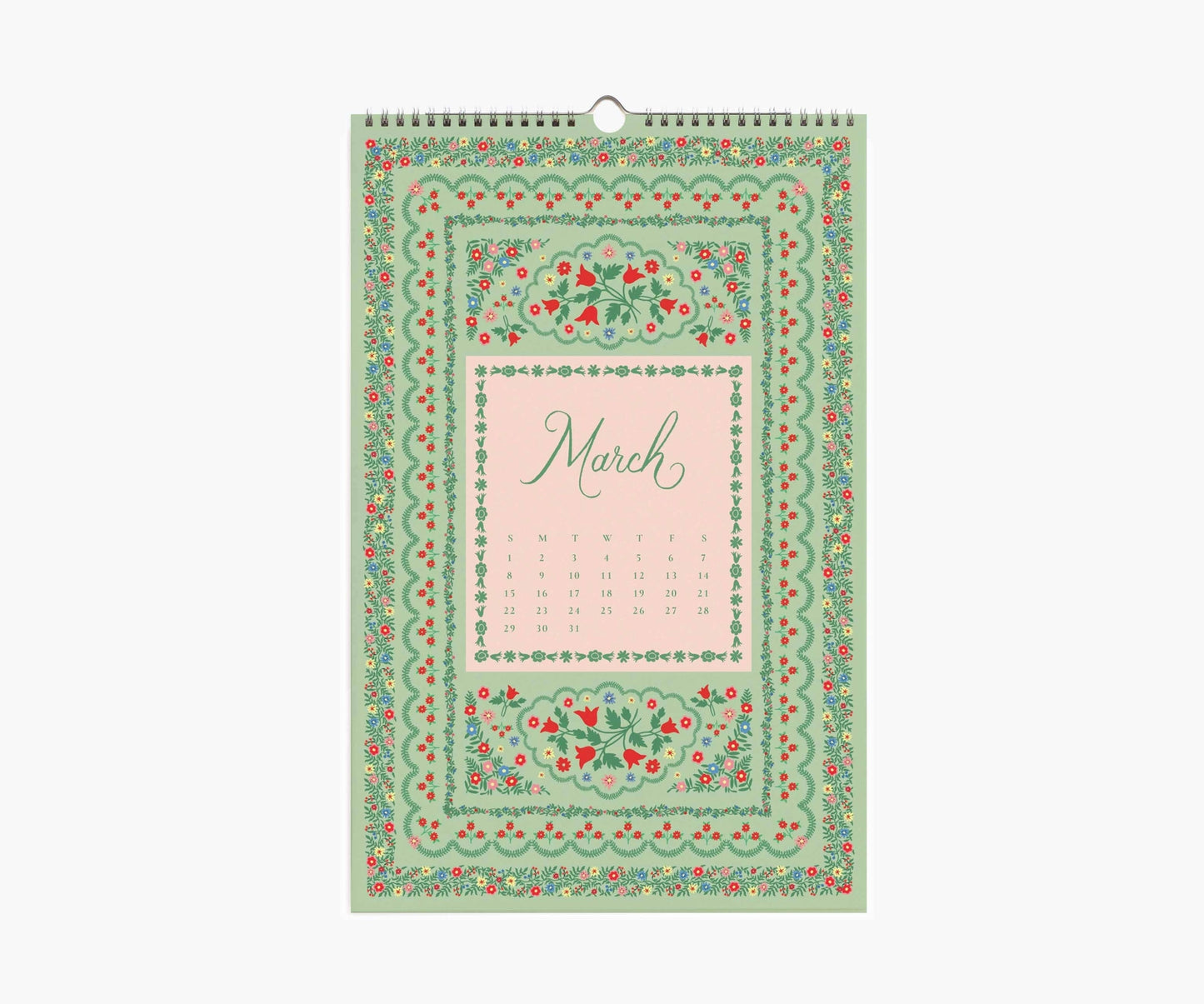 RIFLE PAPER CO. Appointment Calendar, Dated For The Months Of January - December 2026, Space For