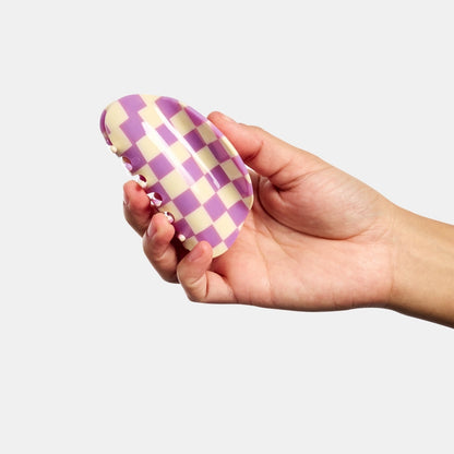 Chunks Checker Claw in Lavender